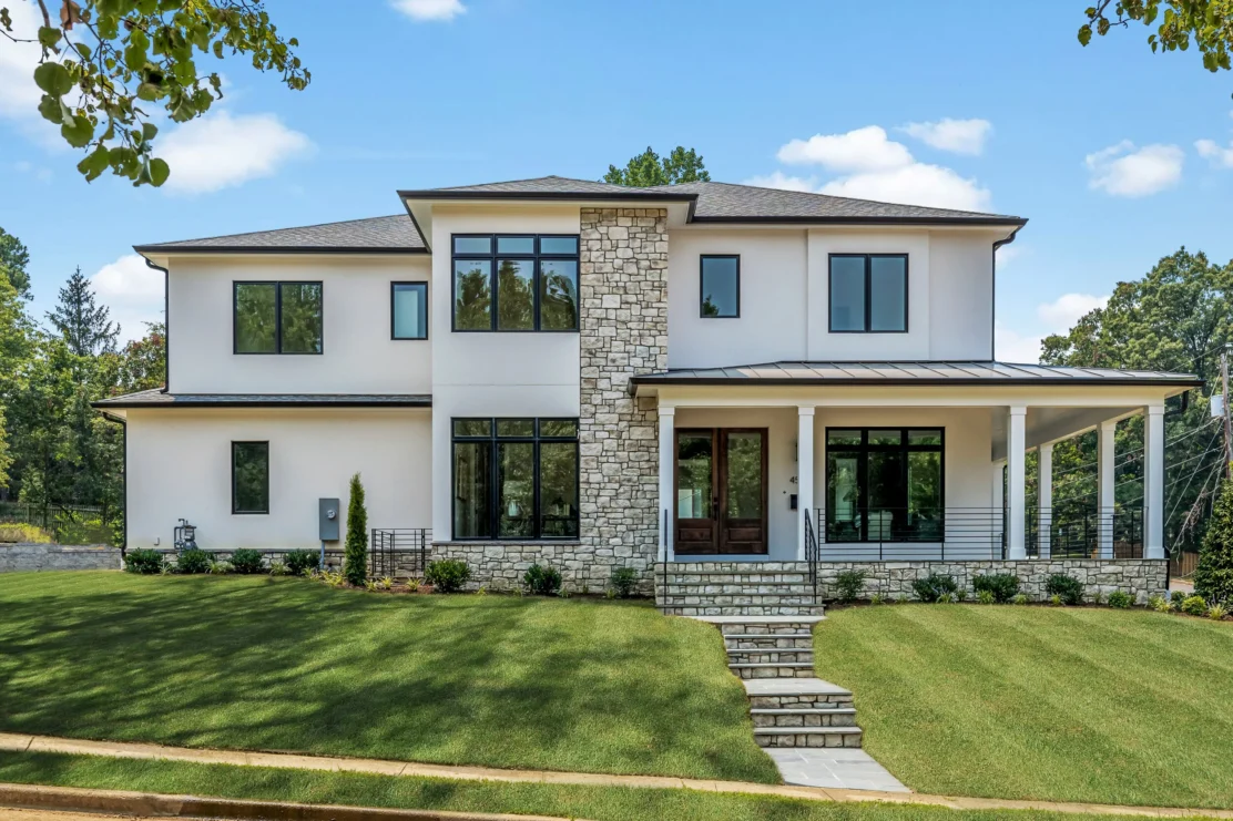 Charlotte New Home Plan Exterior Concept