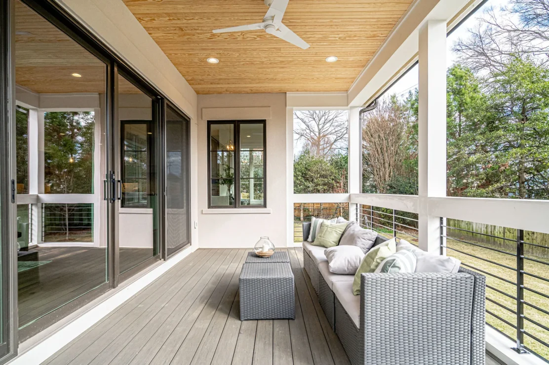 Ridgeview Model Screened Porch