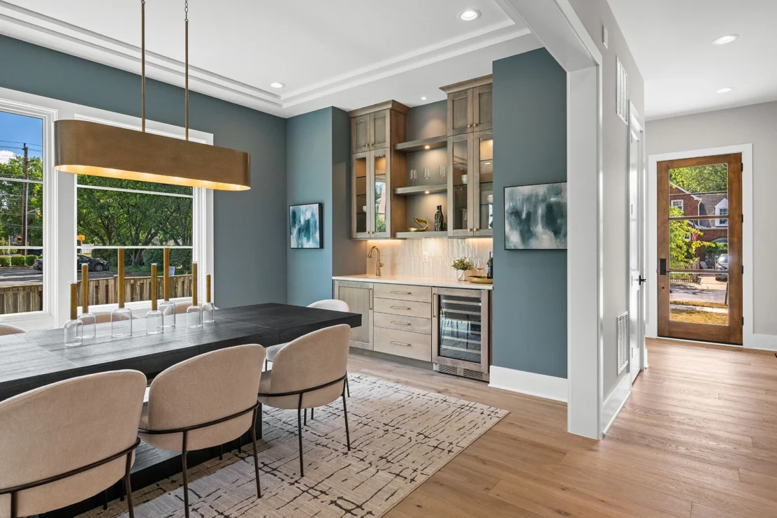 The Potomac Dining With Built In Butlers Pantry