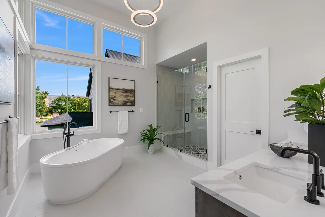 The Seaton Large Primary Suite Custom Home Plan