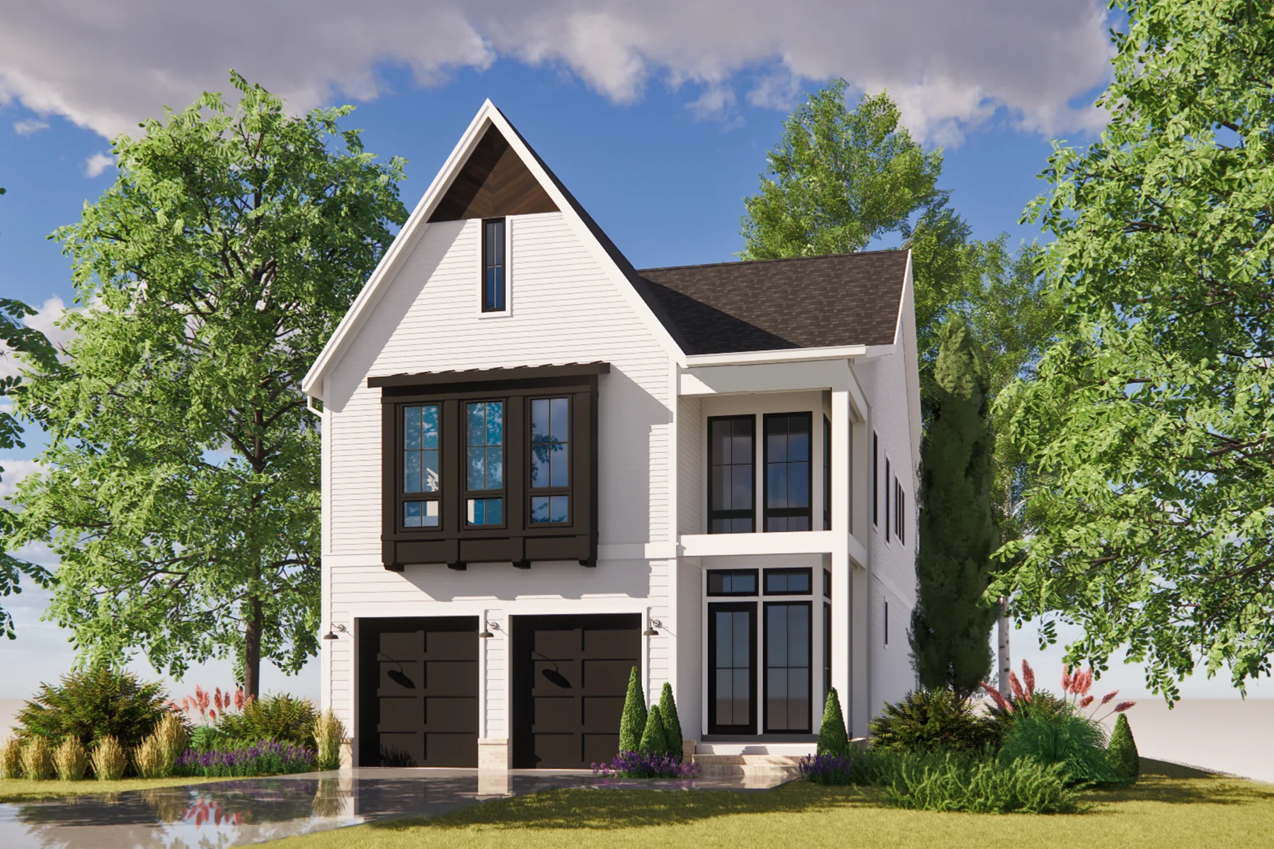 The Seaton Render Custom Home Builder