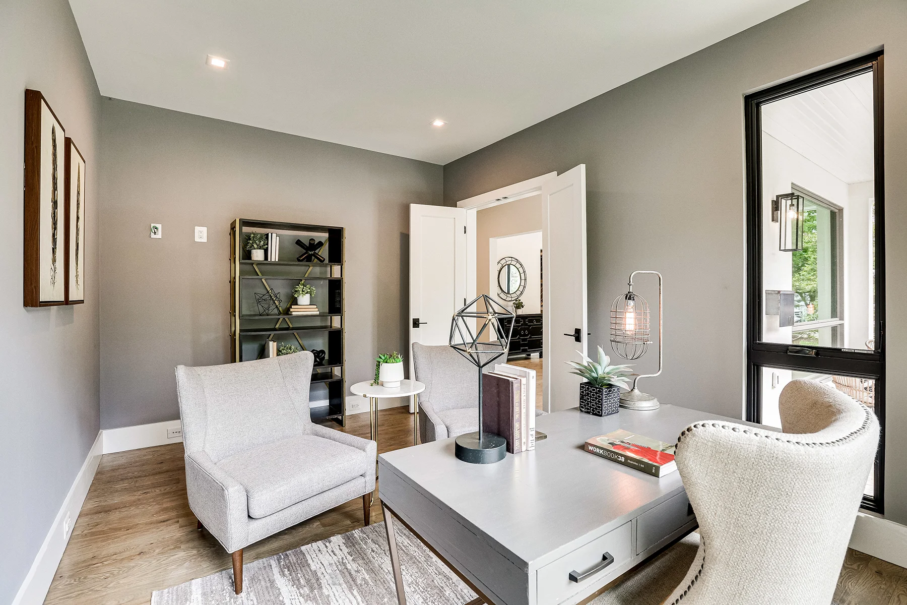 Arlington Cottage Baltimore Style Home Office