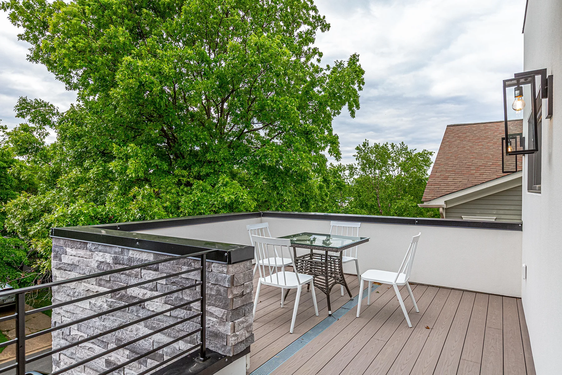 Arlington New Build Cottage Baltimore Style Outdoor Deck