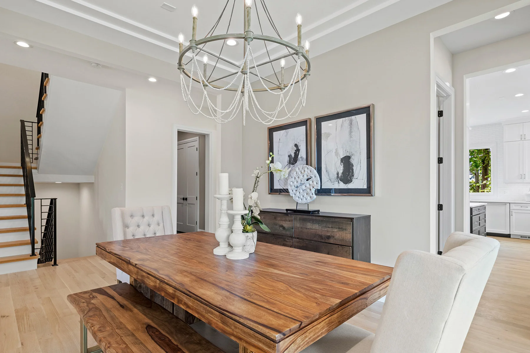 Arlington Home Builder Charlotte Plan Dining room