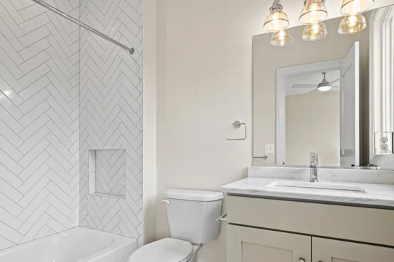 Arlington Home Builder Charlotte Plan Bathroom