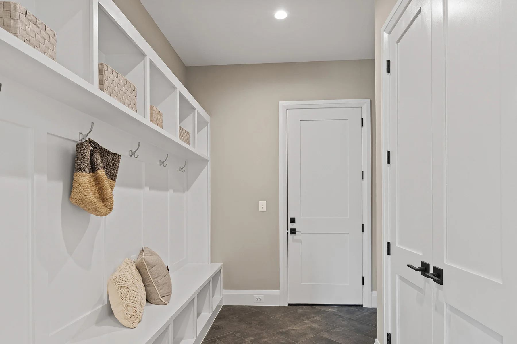 Arlington Home Builder Charlotte Plan Mudroom