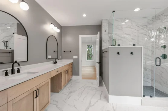 Arlington New Home Harper Plan primary bathroom