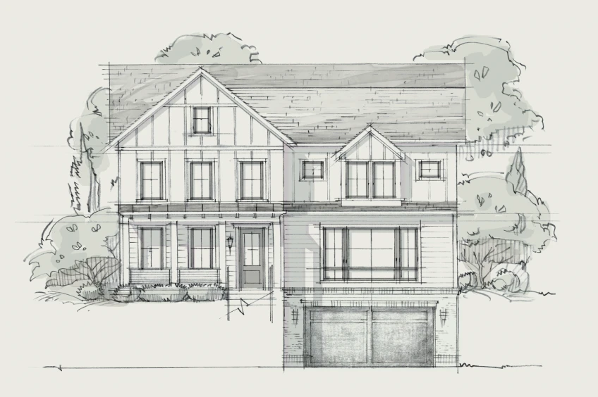 Custom Home Design Elevation
