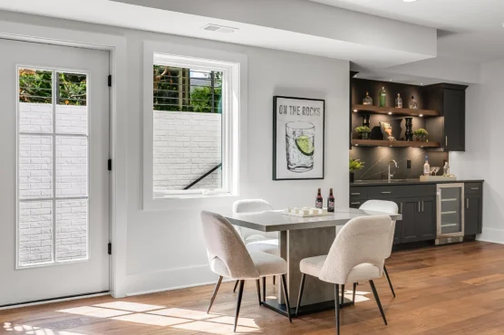 Custom Home Plan, The Seaton, dining nook