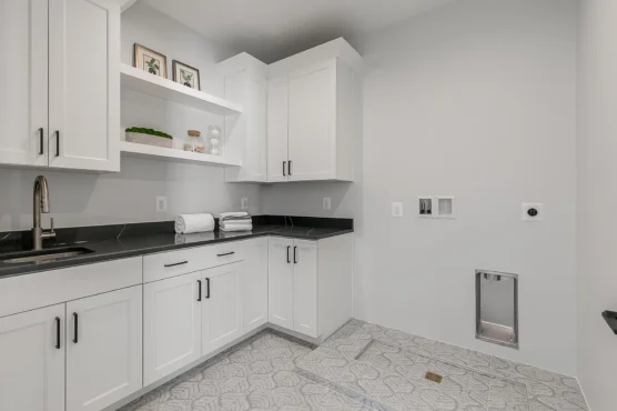 Custom Home Plan, The Seaton, laundry room