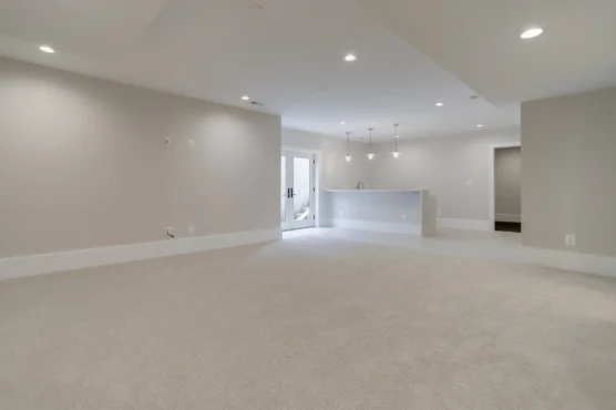 Luxury Home Plan, The Seabrook, basement entertaining area