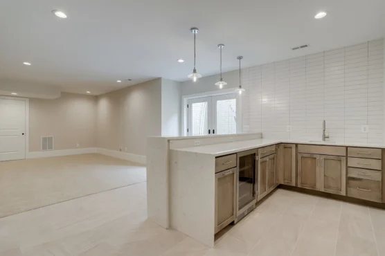 Luxury Home Plan, The Seabrook, basement bar