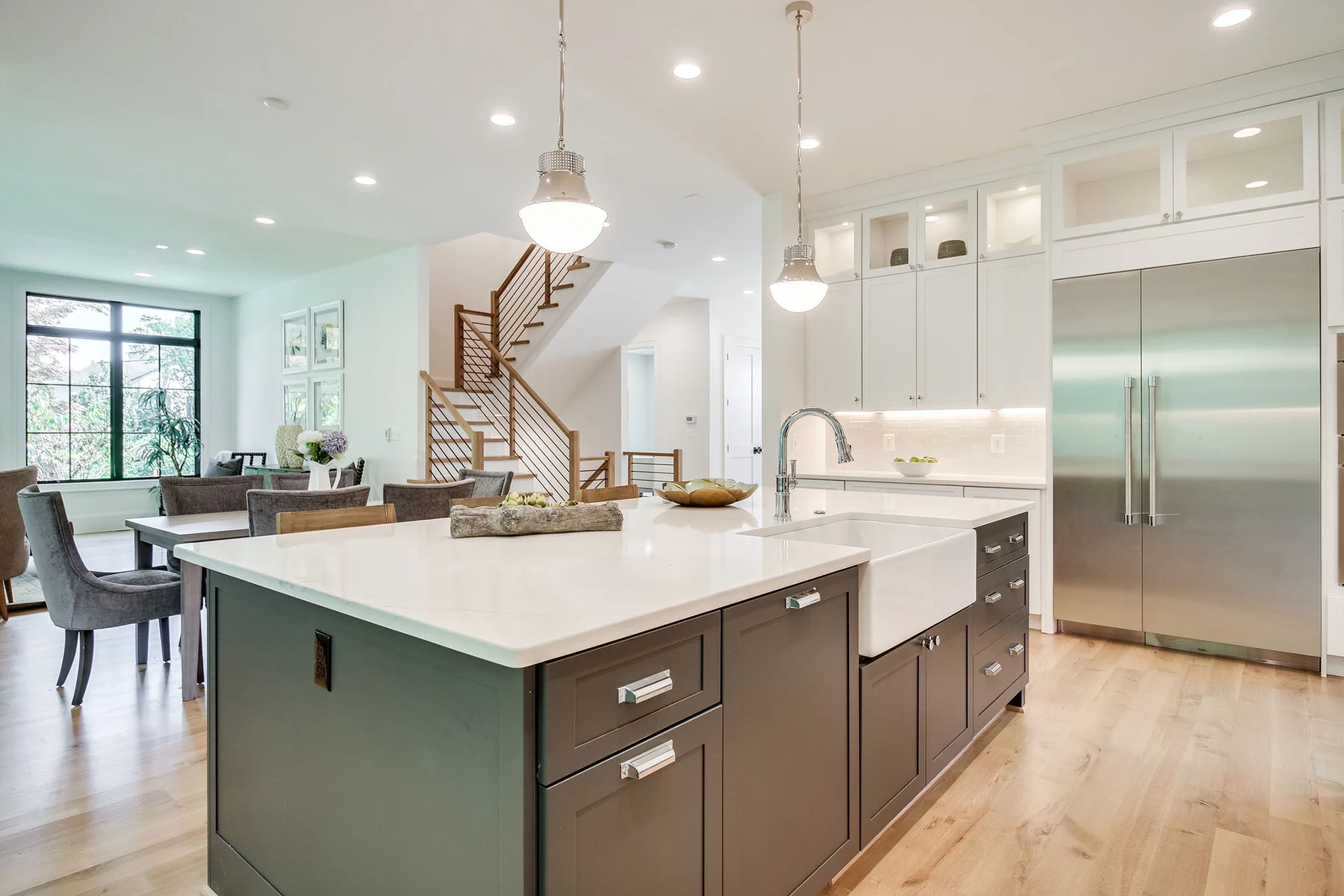 Mclean Home For Sale Emerson Plan Open concept kitchen