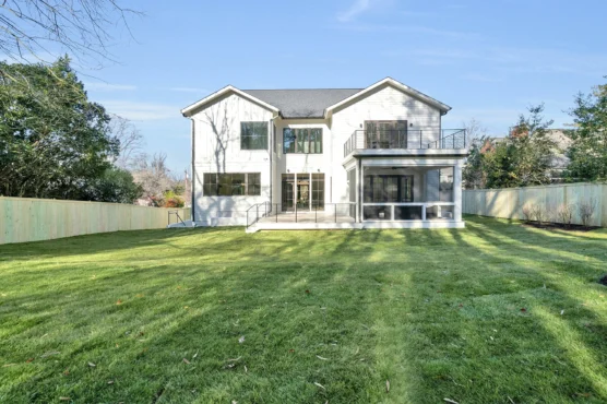 New Home Builder in Arlington Cali Style Backyard View