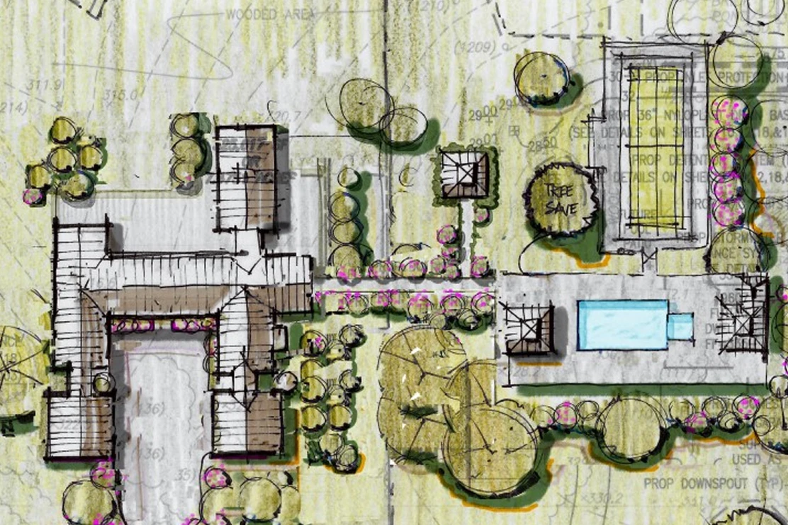 New Home Landscape Plan