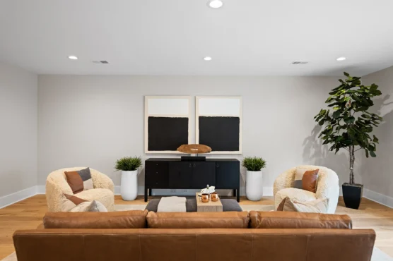 New Home Plan Potomac family room