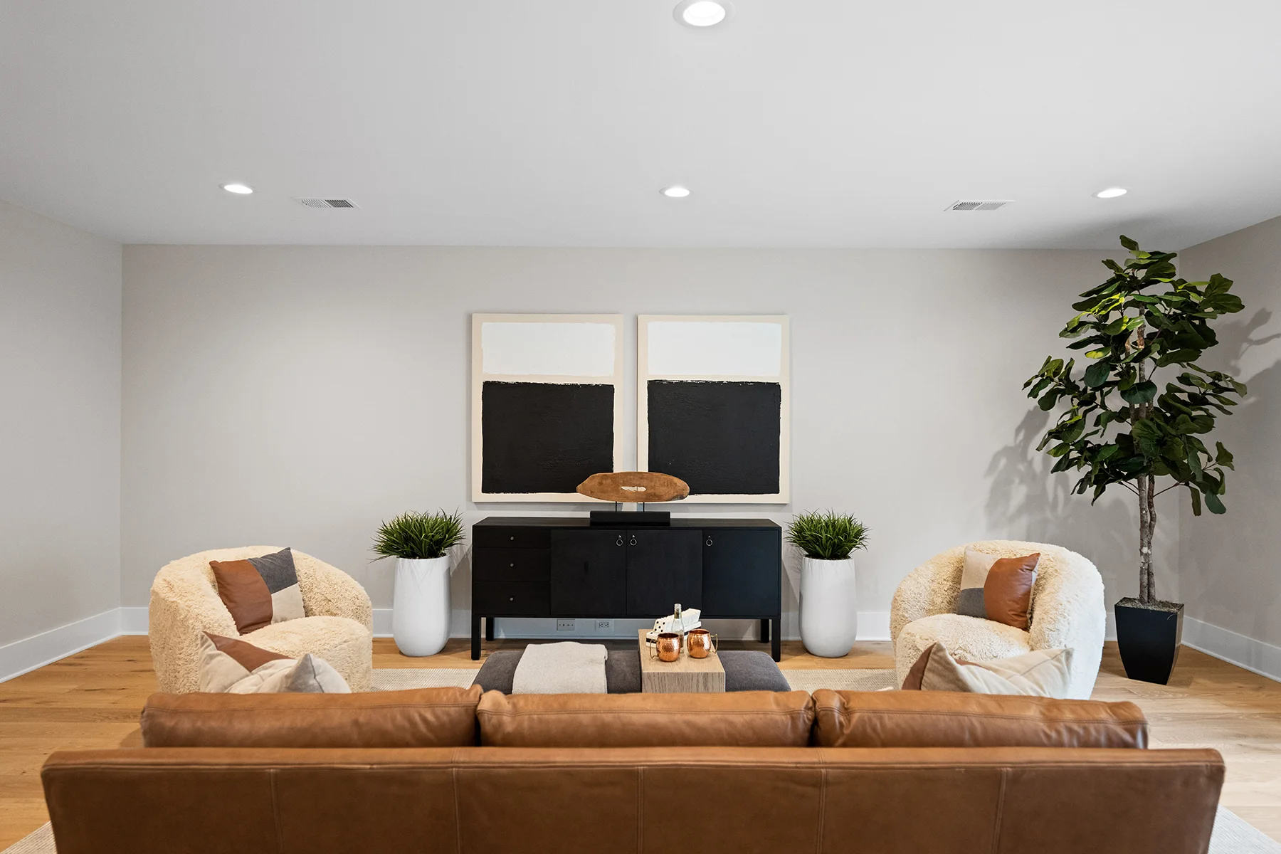 New Home Plan Potomac family room