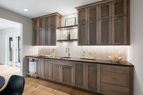 New Home Plan Potomac wet bar