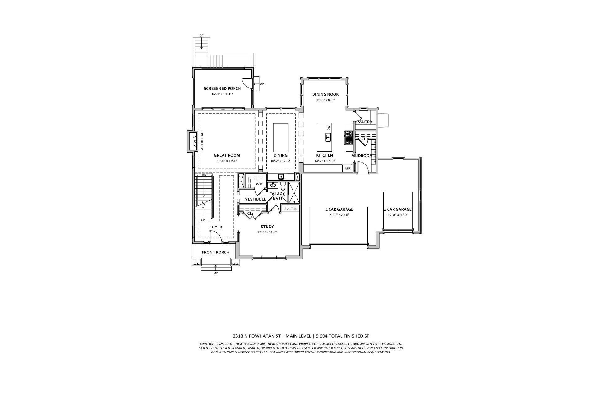 2318 N Powhatan St Floor Plan Main Level