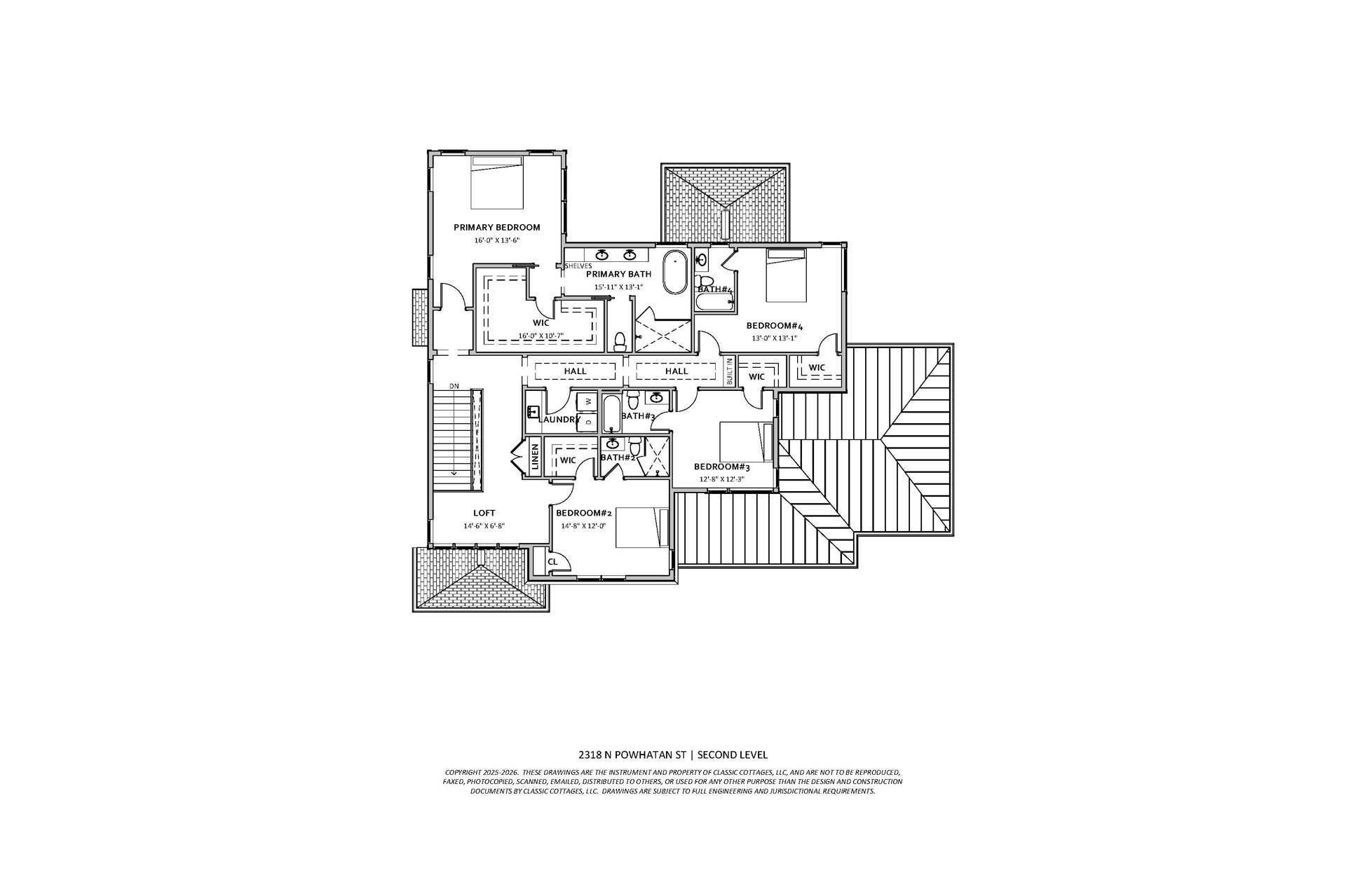 2318 N Powhatan St Floor Plan Upper Level