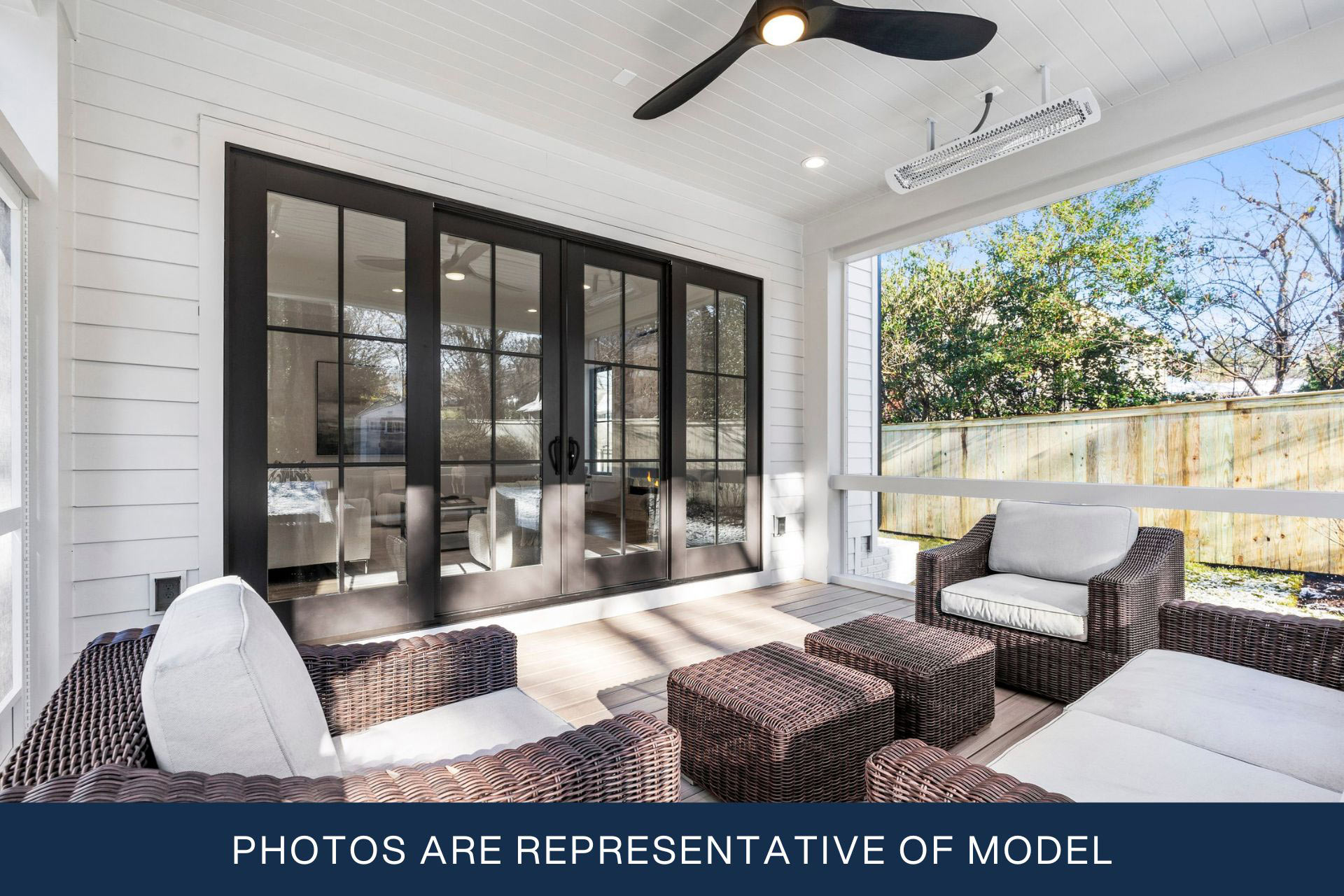 Cali Model Screened Porch