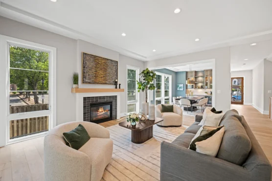 New Home Builder Living Room 006