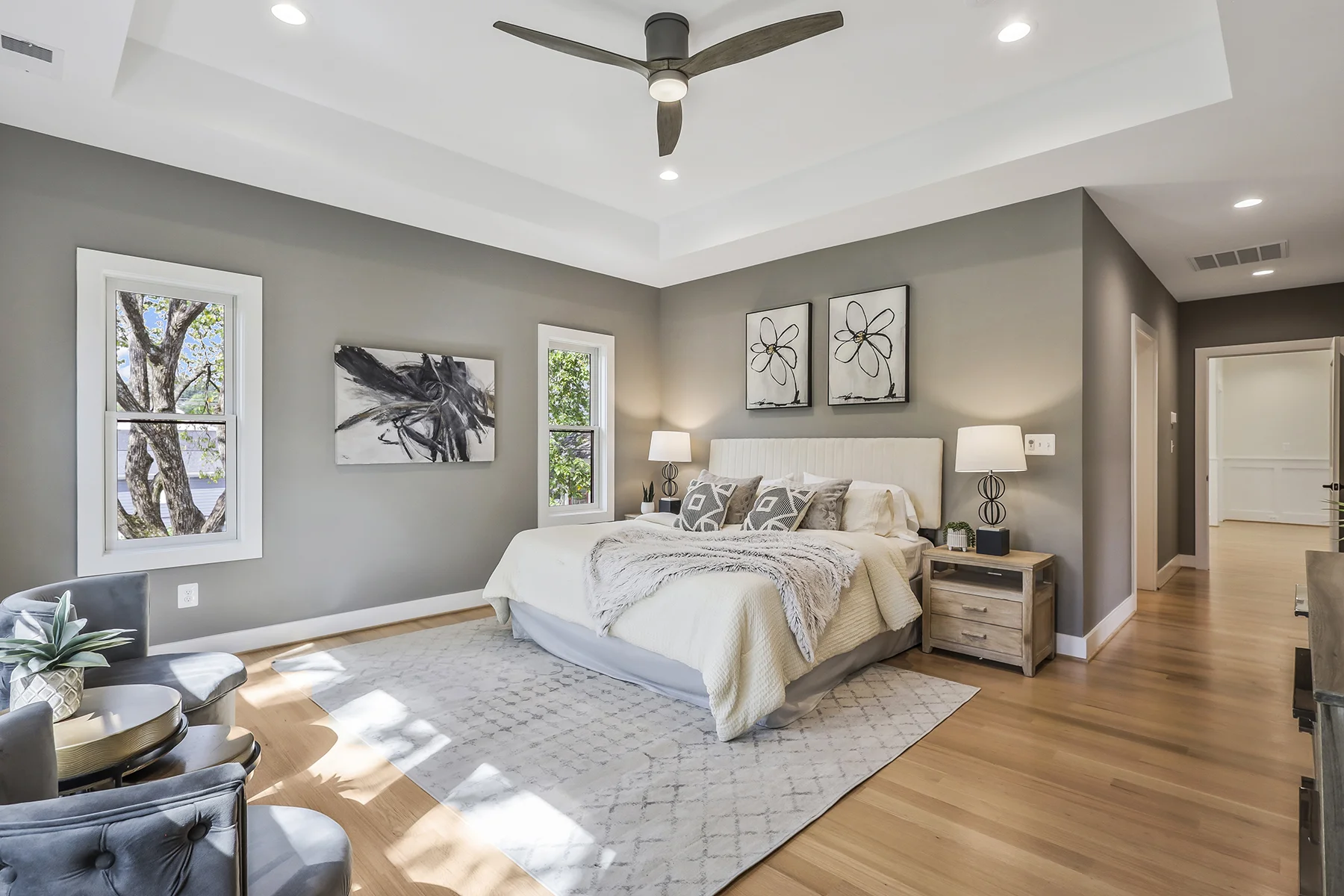 New Home Builder Plan Richmond primary suite