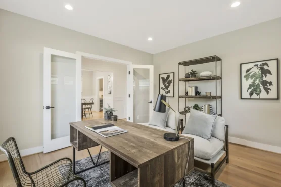 New Home Builder Plan, The Richmond, Sunlit office