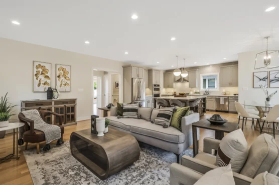 New Home Builder Plan, The Richmond, living room