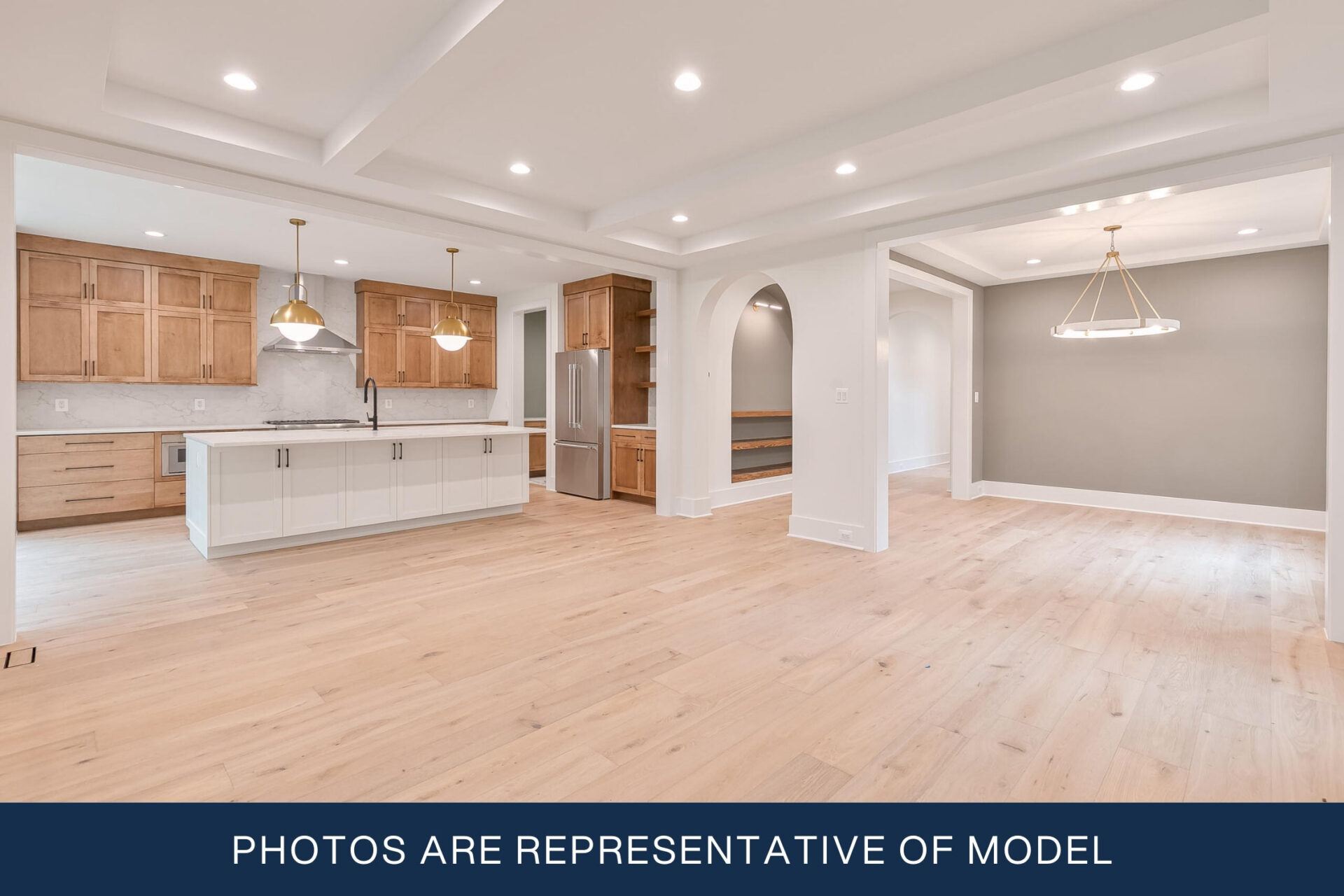 Harper Plan Great Room Dining Kitchen