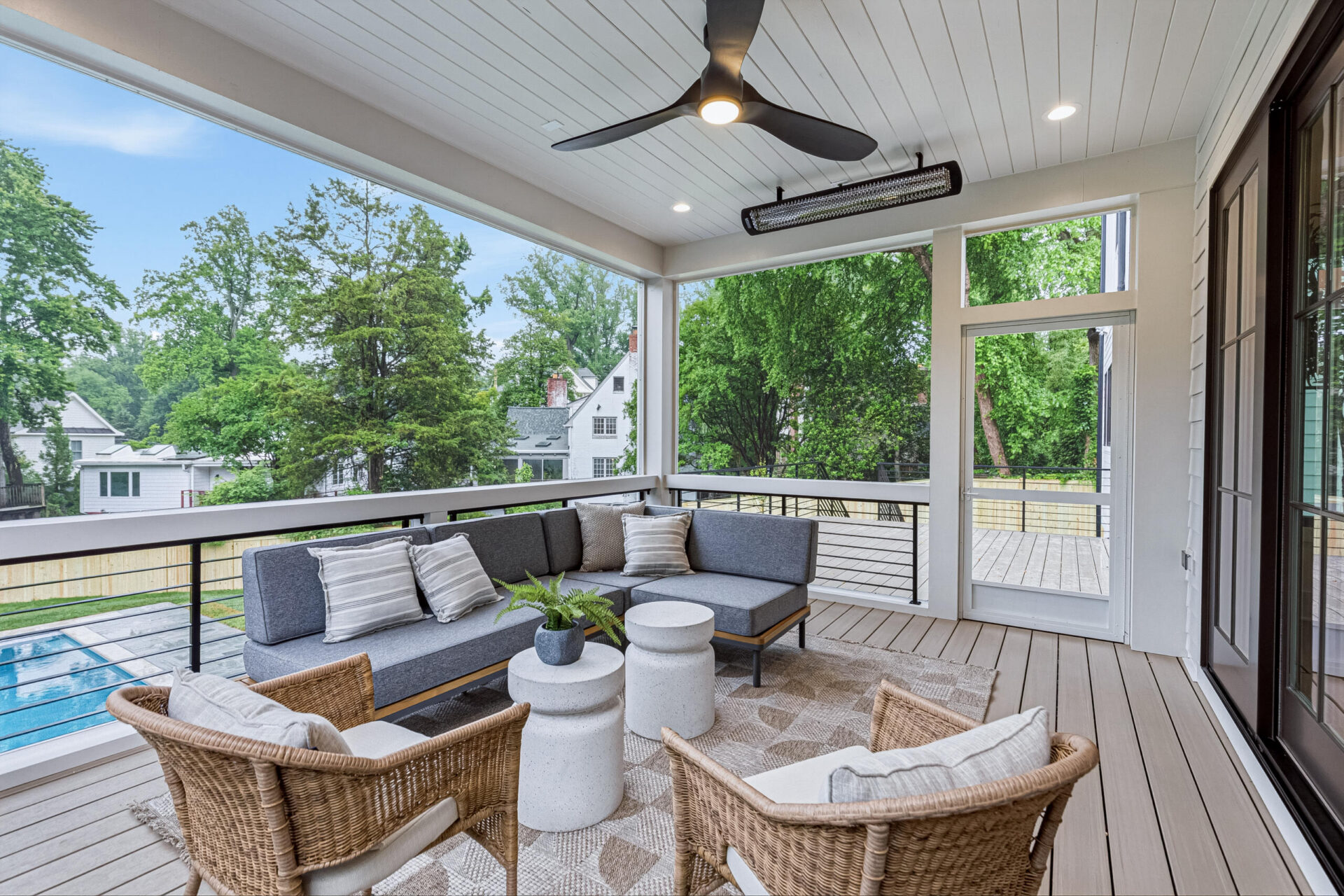 3815 N Abingdon St 33 Screened Porch