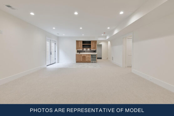 Harper Plan Basement With Wet Bar